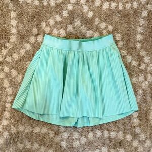 NWOT All In Motion Teal Tennis Skort